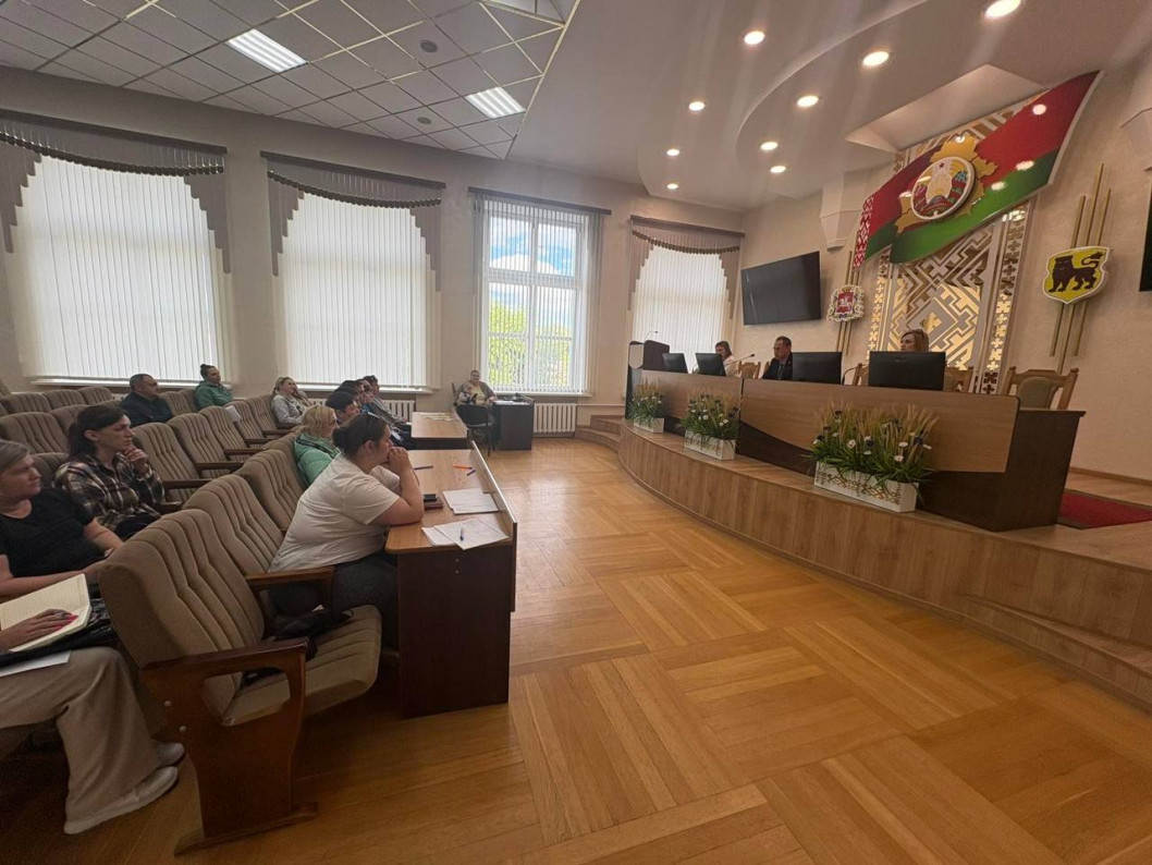 В Городокском райисполкоме состоялась встреча с многодетными семьями