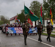 На центральной площади города состоялся торжественный митинг, приуроченный к 81-й годовщине Победы в Великой Отечественной войне.