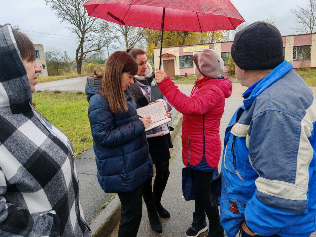 Глава депутатского корпуса Городокского района Светлана Зуева провела встречу с жителями агрогородка Степановичи Межанского сельсовета