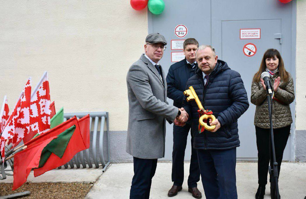 В агрогородке Пальминка открыта после реконструкции котельная, работающая на местных видах топлива