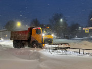 На Городокщине активно ведутся работы по уборке снега