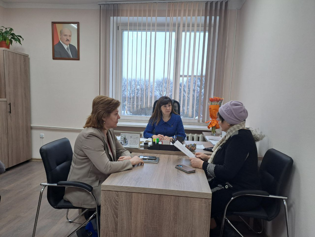 Личный прием граждан провела председатель Городокского районного Совета депутатов Светлана Зуева