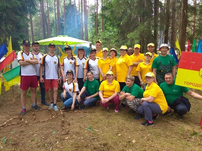 Команда районного профсоюза АПК приняла участие в областном турслете
