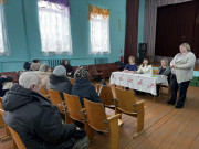 Встречу с жителями деревни Кабище Пальминского сельсовета провела глава депутатского корпуса района Светлана Зуева