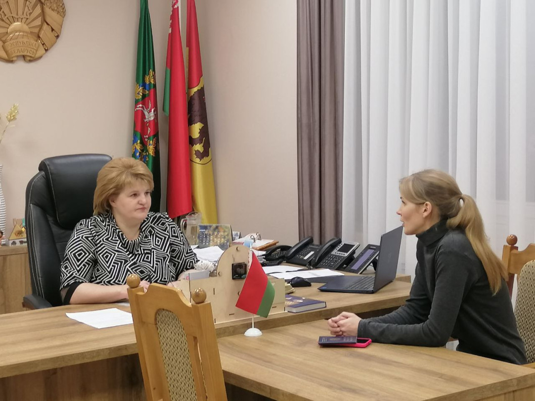 Личный прием граждан провела председатель райисполкома Ирина Полякова