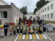 В Детском саду N3 г. Городка состоялось торжественное открытие интерактивной площадки Территория Безопасности, которая станет еще одним местом для интересного и, главное, полезного времяпрепровождения детей.