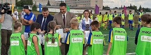 У Крупках і аграгарадку Коханава - новыя футбольныя пляцоўкі
