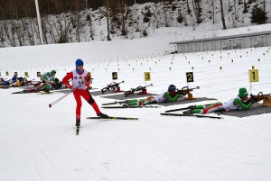 Першанство Віцебскай вобласці па бiтлону для юнакоў і дзяўчынак ва ўзросце 2004-2007 г.н. прайшло ў Гарадку
