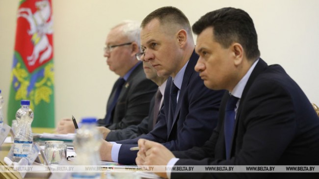 Пасяджэнне абласнога штаба па барацьбе з распаўсюджваннем каранавіруса прайшло ў Віцебску
