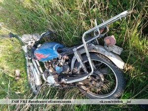 В Городокском районе в ДТП погиб водитель мопеда

